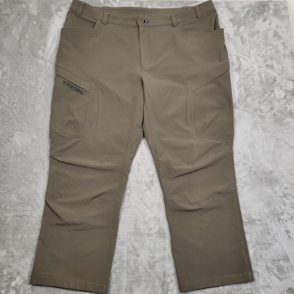 KUIU Attack Pants Men's 46x30 Green Primeflex DWR Hunting Hiking Outdoor Stretch